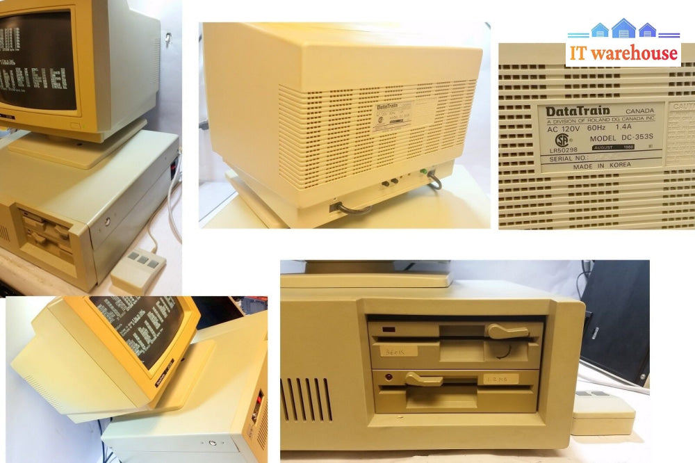 Grade A ~ ~ CCS (Computer & Communications System Ltd) 286 computer w/ Word 5