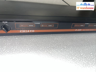 (Grade A) Chiayo R-229 R229 Dual Channel Receiver