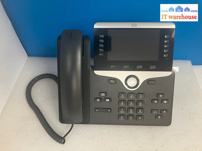 - (GRADE A) Cisco CP-8811 VoIP IP Gigabit PoE LCD Display Office Phone