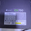 (Grade A) Corsair Cx750 750W 80 Plus Power Supply 75-001447 (4X Pci-E 6 + 2 Pin) -
