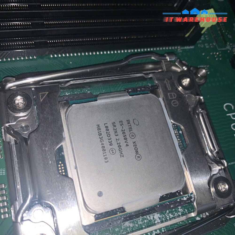 Grade A ~ Dell 2C2CP 02C2CP R630 Server Motherboard + 2 x Xeon E5-2650V4 CPU