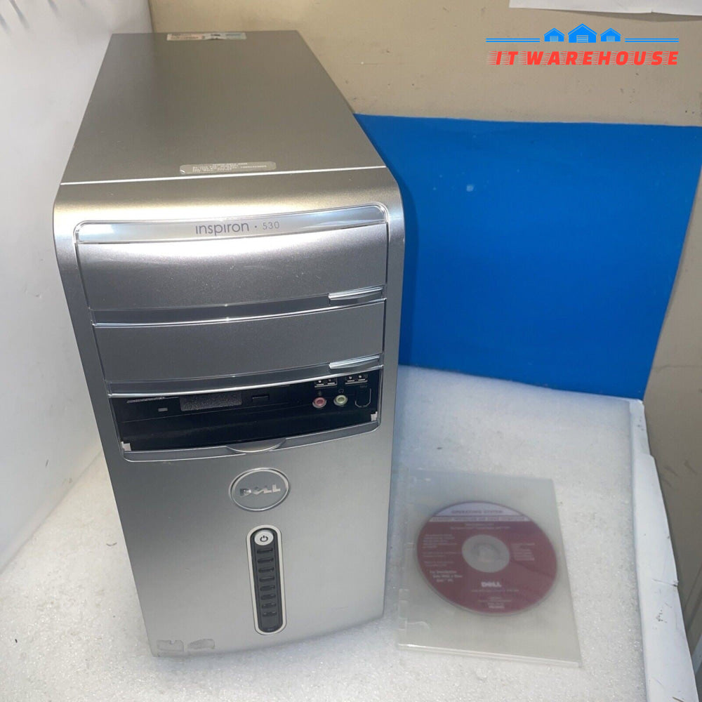 (Grade A) Dell Inspiron 530 Core2Duo E6420 4GB 320GB  Vista Home Premium desktop