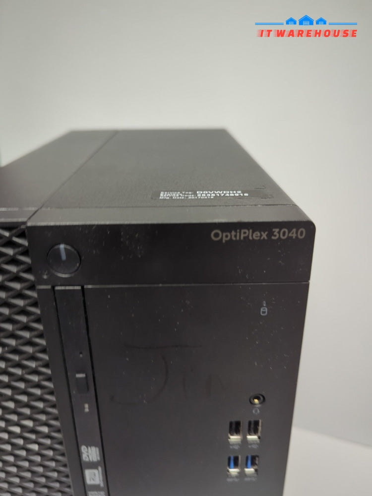 (GRADE A) Dell OptiPlex 3040 Tower PC Intel i5-6500/12GB RAM/240GB SSD/ Win 10 -