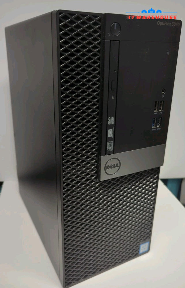 (GRADE A) Dell OptiPlex 3040 Tower PC Intel i5-6500/12GB RAM/240GB SSD/ Win 10 -