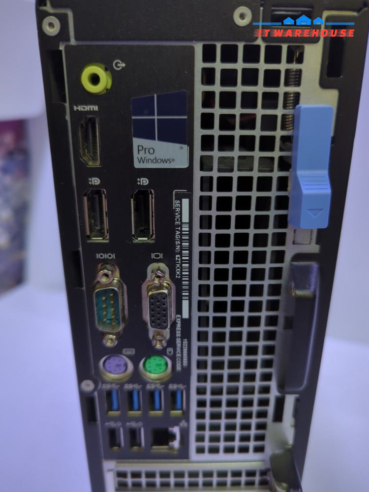 - (GRADE A) Dell OptiPlex 5050 SFF PC i3-7100 CPU/8GB RAM/256GB SSD/ Win10 