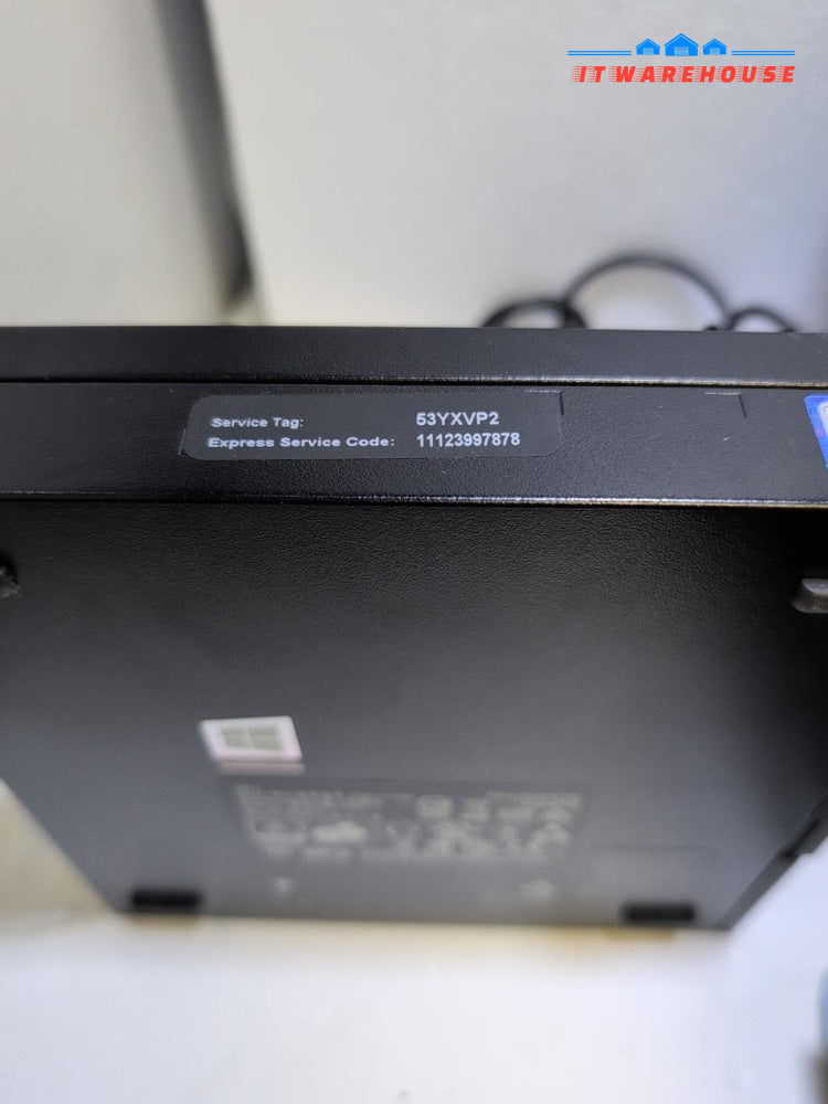 (GRADE A) Dell Optiplex 7050 USFF i5-7500T/8GB RAM/256GB NVMe/HDMI WIFI/Win11 -