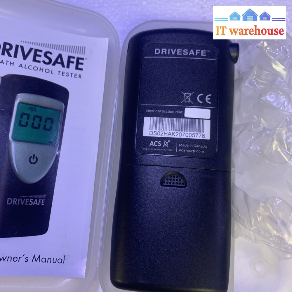 (Grade A) DRIVESAFE  Personal Breathalyzer Professional Breath Alcohol Tester