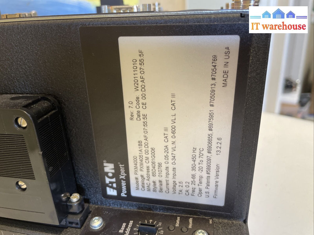 Grade A~ Eaton Cutler Hammer Pxm4000 Power Supply Module Pxm4051A1Bb 65D4061G006