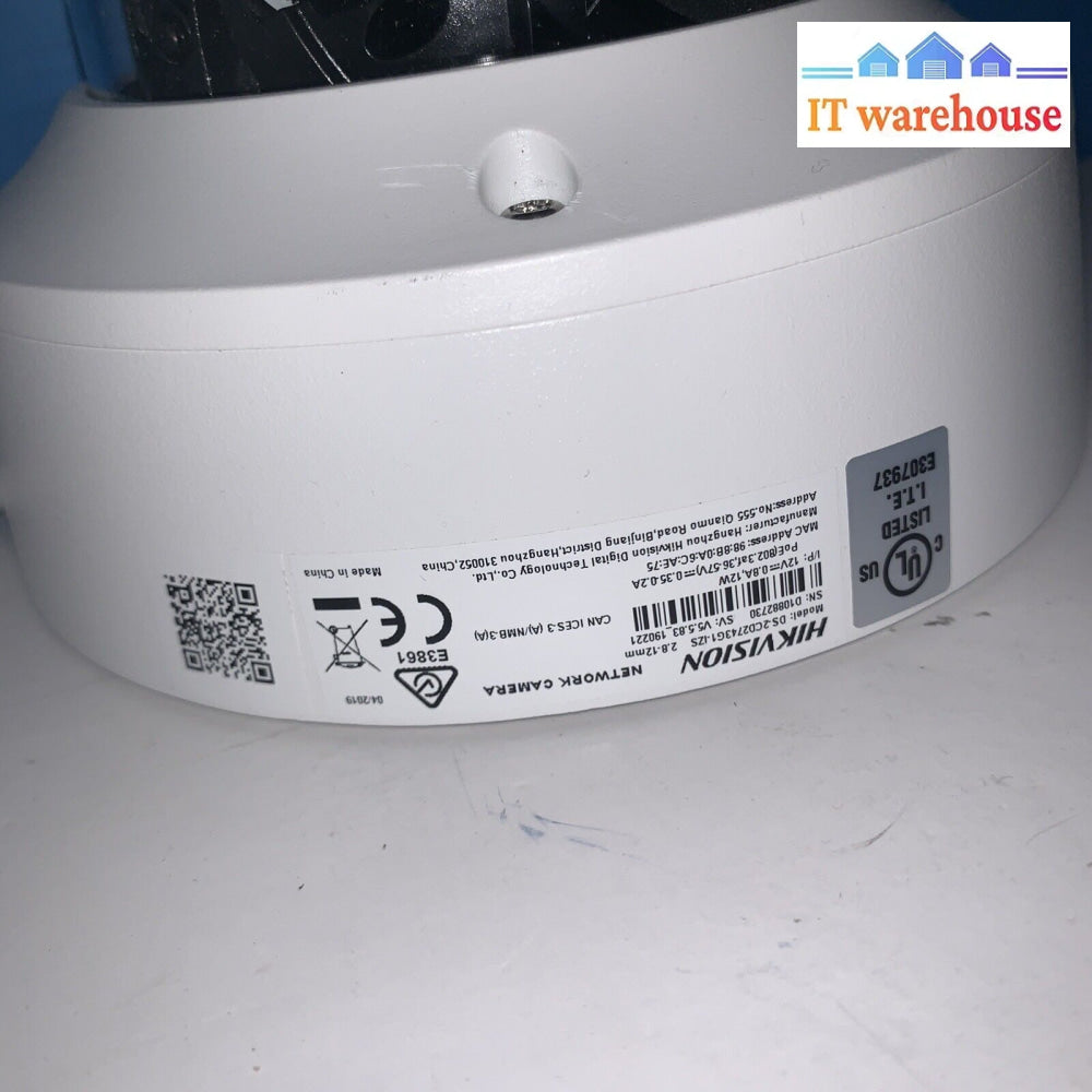 (Grade A) Hikvision DS-2CD2743G1-IZS 4MP Outdoor Network Dome Camera