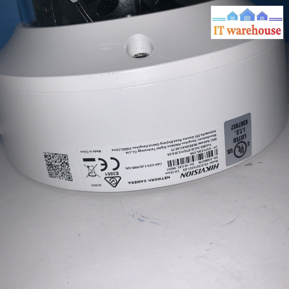 (Grade A) Hikvision DS-2CD2743G1-IZS 4MP Outdoor Network Dome Camera