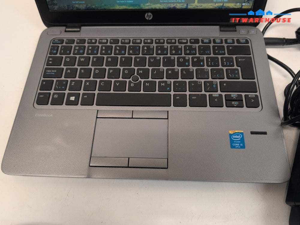 (GRADE A) HP EliteBook 820 G2 12. 5" Laptop i5-5300U/16GB RAM/240GB SSD/Win11 -
