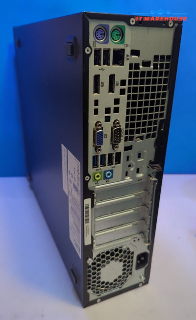 (Grade A) Hp Elitedesk 800 G1 Sff Pc I5-4590 Cpu/16Gb Ram/240Gb Ssd/ Win10 -