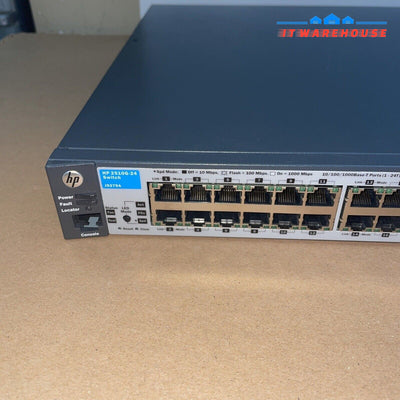 (Grade A) HP J9279A ProCurve Gray 10/100/1000Mbps 24-Port Gigabit Network Switch