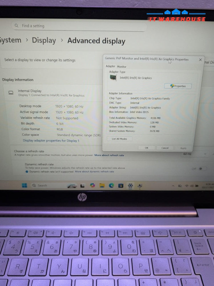 (GRADE A) HP Pavilion 14"  14-dv0xx TOUCH Laptop i5-1135G7/ 8GB/512GB NVMe/W11 -