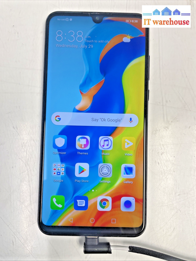 Grade A Huawei P30 Lite 128G  Black  (Unlocked)  Tested  +