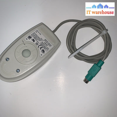 Grade A ~ IBM Wired PS/2 Mechanical Roller Ball 2-Button Mouse 76H0107