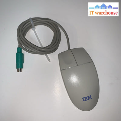 Grade A ~ IBM Wired PS/2 Mechanical Roller Ball 2-Button Mouse 76H0107