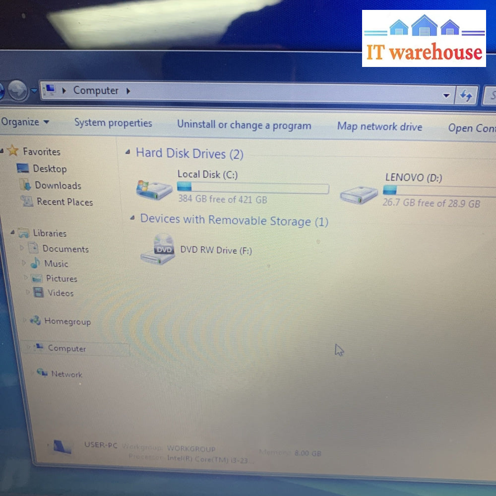 Grade A - Lenovo B570 laptop Windows 7 Home