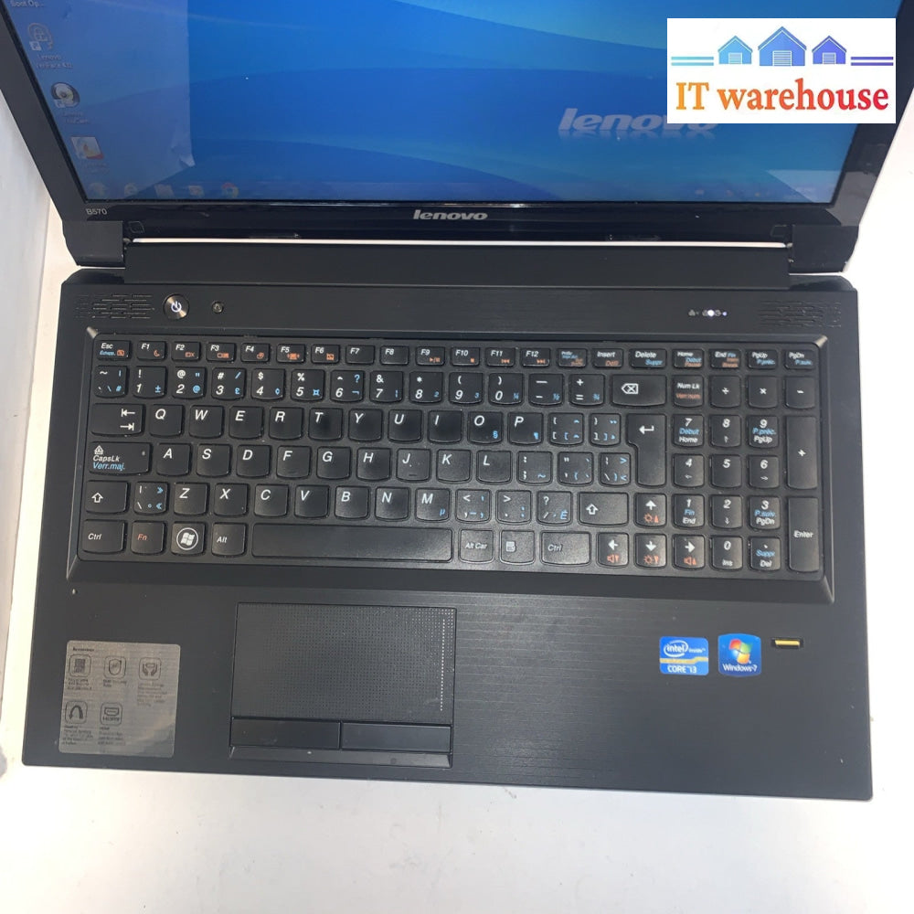 Grade A - Lenovo B570 laptop Windows 7 Home