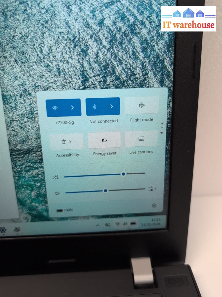 (GRADE A) Lenovo ThinkPad E570 15.6" Laptop i5-7200U/12GB /250GB SSD/Win 11 -