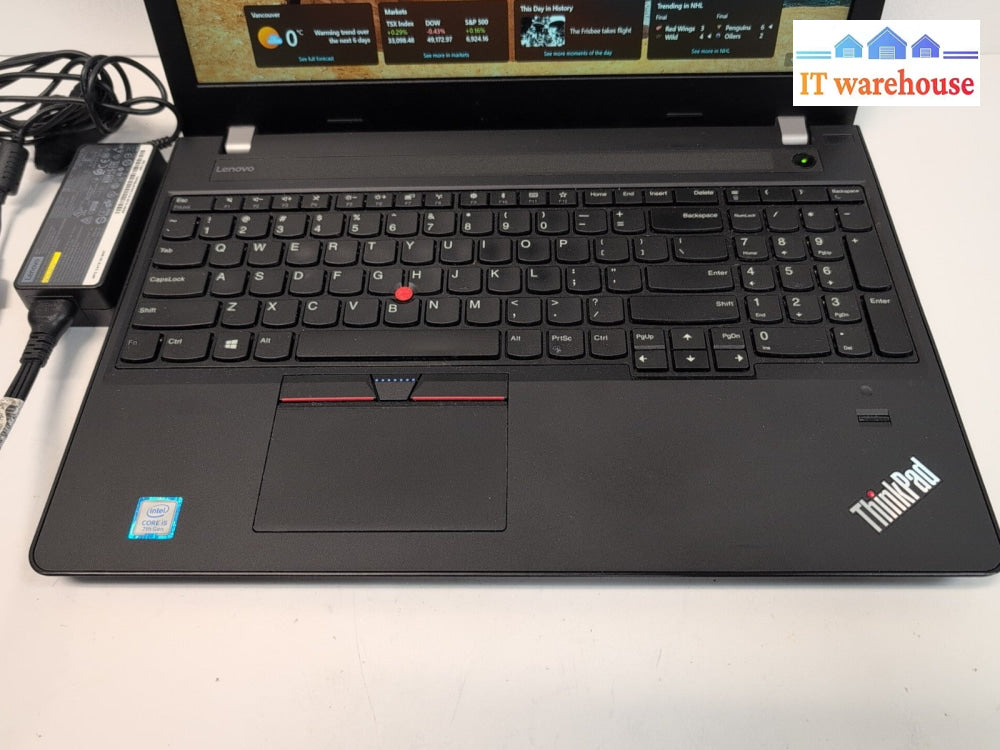 (GRADE A) Lenovo ThinkPad E570 15.6" Laptop i5-7200U/12GB /250GB SSD/Win 11 -