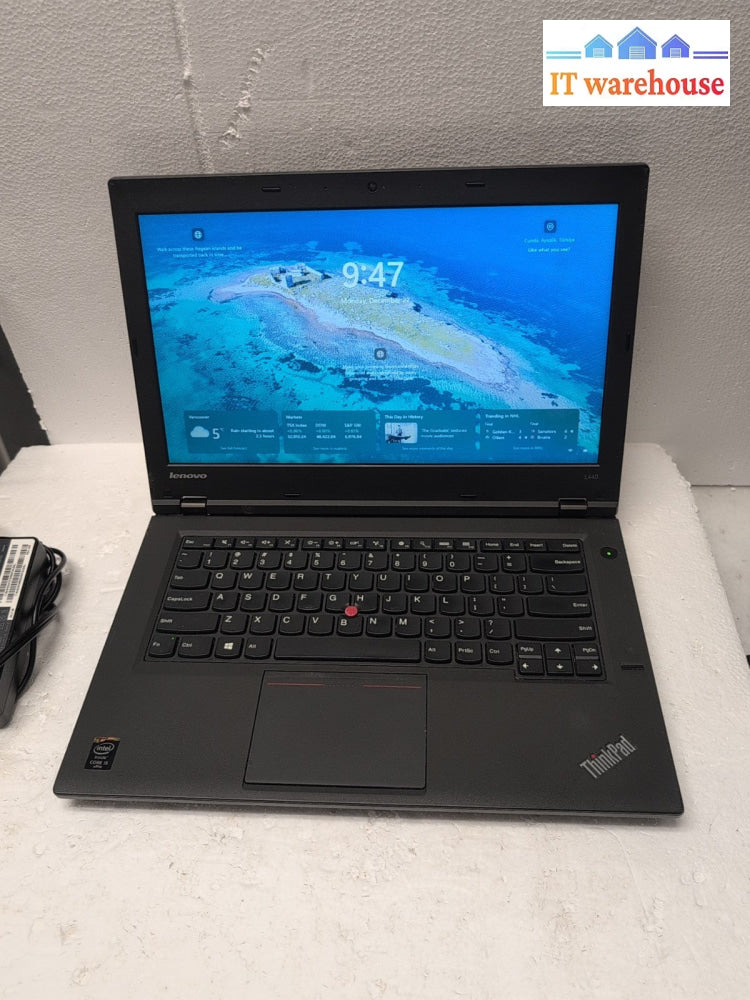 (GRADE A) Lenovo ThinkPad L440 14" Laptop  i5-4300M /8GB/ 180GB SSD /Windows 11-