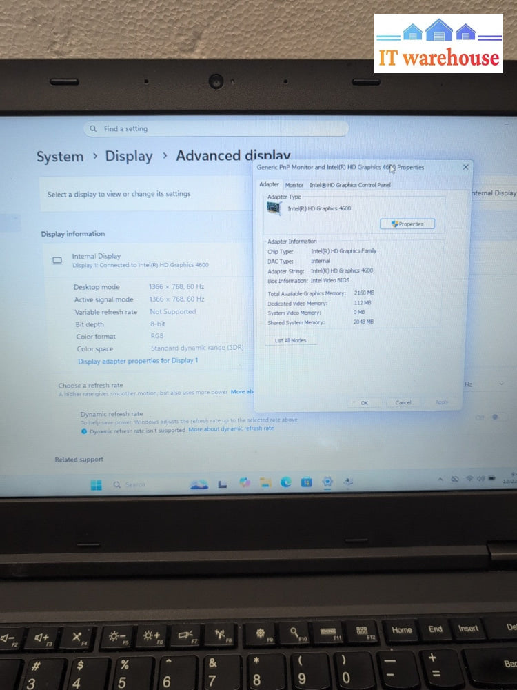 (GRADE A) Lenovo ThinkPad L440 14" Laptop  i5-4300M /8GB/ 180GB SSD /Windows 11-