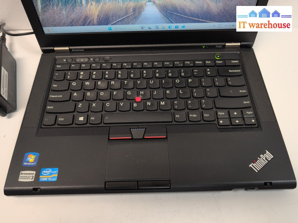 (GRADE A) Lenovo ThinkPad T430 14" Laptop i5-3320M/12GB RAM/250GB SSD /Win11 -