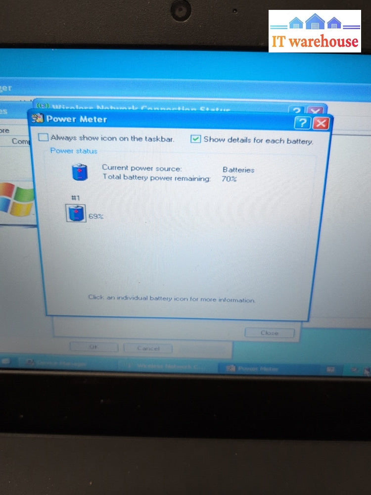 (GRADE A) Lenovo ThinkPad X130E 11.6" Laptop AMD E-450/4GB RAM/500GB HDD/WinXP -