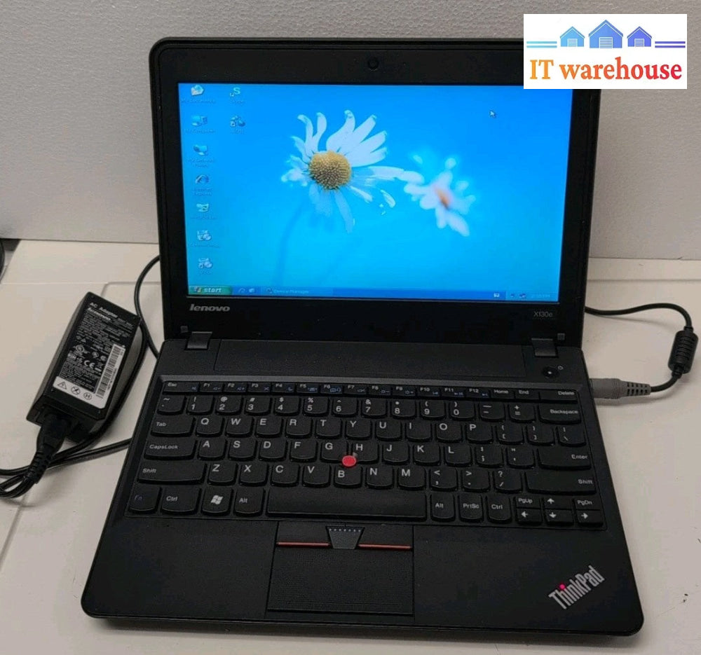 (GRADE A) Lenovo ThinkPad X130E 11.6" Laptop AMD E-450/4GB RAM/500GB HDD/WinXP -