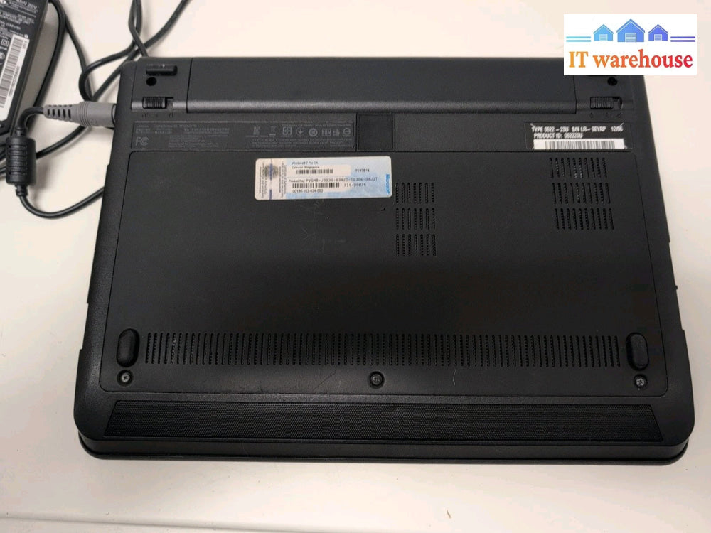 (GRADE A) Lenovo ThinkPad X130E 11.6" Laptop AMD E-450/4GB RAM/500GB HDD/WinXP -