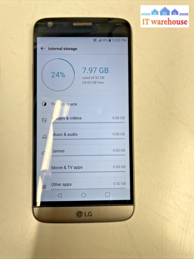 Grade A  LG G5  32G(Unlocked)  Smartphone Tested  +