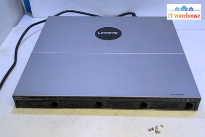 (GRADE A) LINKSYS NSS6000 4 BAY ADVANCED GIGABIT NETWORK STORAGE SYSTEM -
