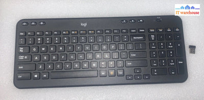 Grade A ~  Logitech K360 Wireless Keyboard (with USB receiver)