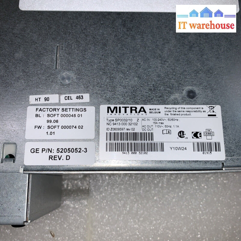 (Grade A) MITRA SP0032/10 GEP/N 5205052-7