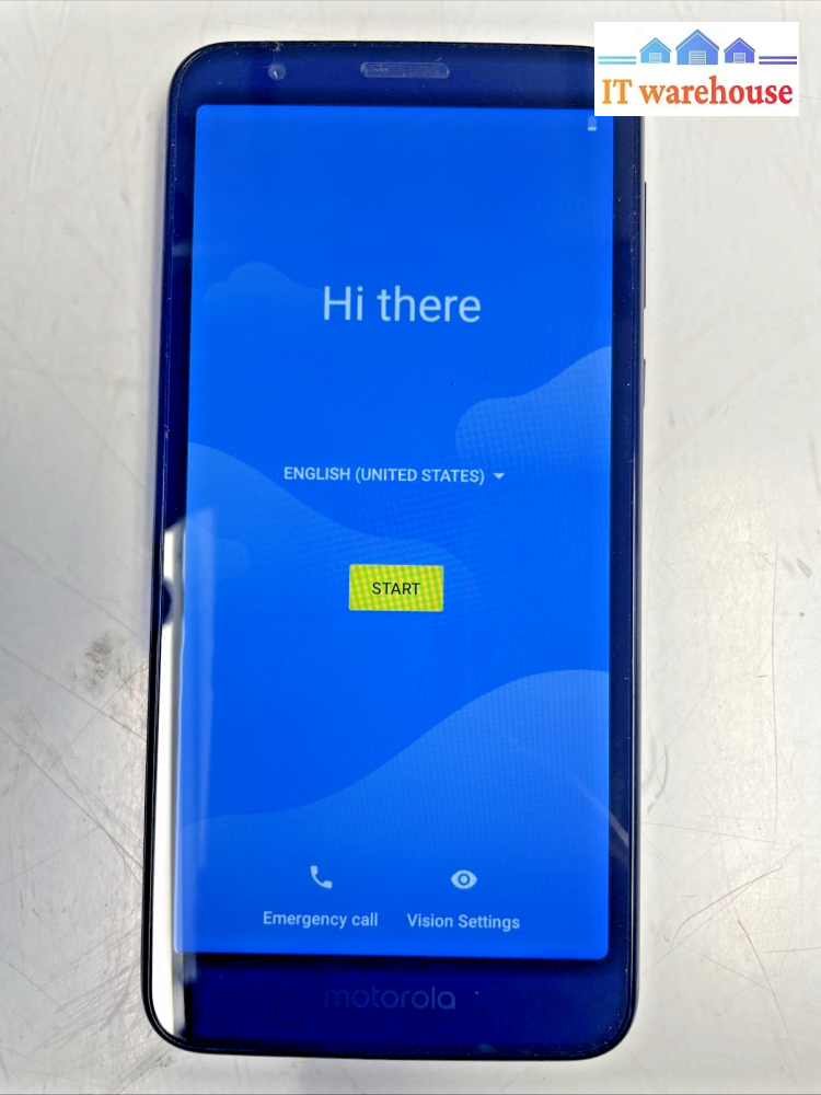 Grade A  Motorola  Moto E6  16G Black  (Unlocked)  Tested  +