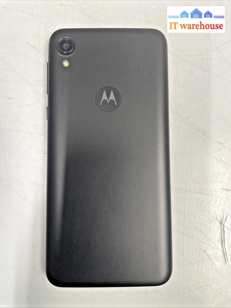 Grade A  Motorola  Moto E6  16G Black  (Unlocked)  Tested  +