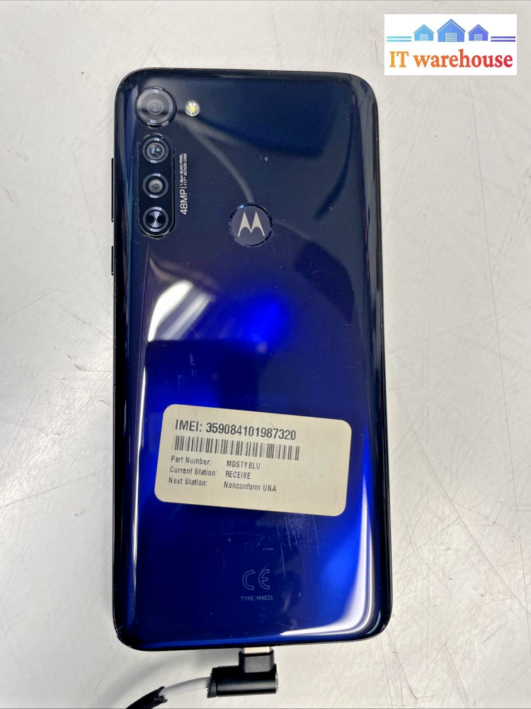 Grade A Motorola Moto G8 plus  128G (Unlocked)  Smartphone Tested  +