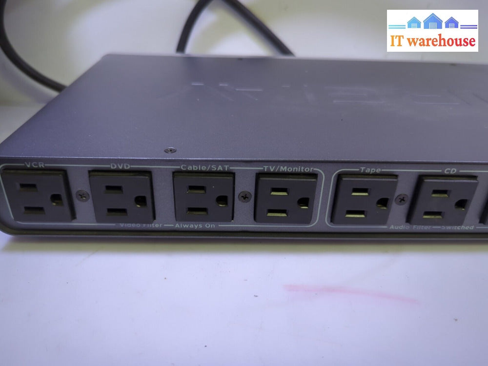 - (Grade A) Pure Av Belkin 8-Outlet Ap20800-10 Home Theater Surge Protector