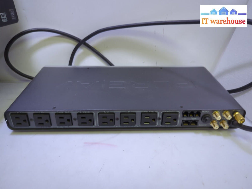 - (Grade A) Pure Av Belkin 8-Outlet Ap20800-10 Home Theater Surge Protector