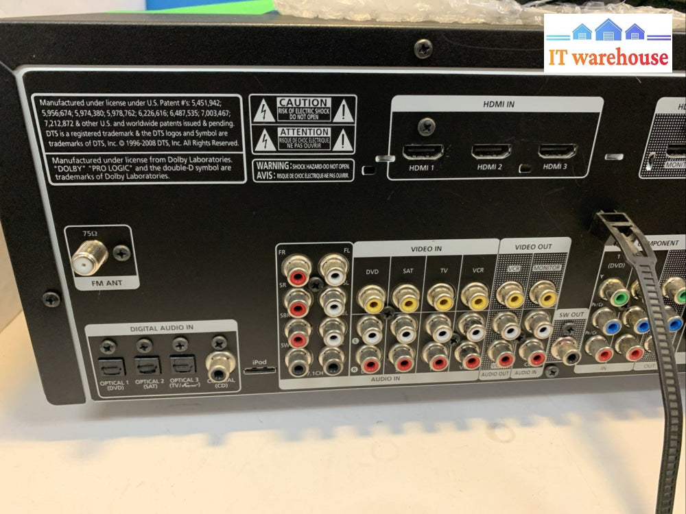 (Grade A) Samsung AV-R730 HDMI Home Theater Surround Sound Receiver Stereo