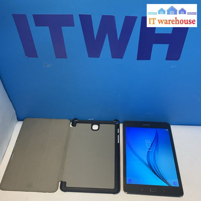 Grade A~ Samsung Galaxy Tab A SM-T350 16GB Wi-Fi Smoky Titanium Tablet