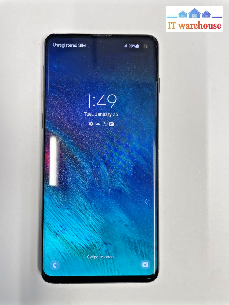 Grade A Smartphone Galaxy S10 SM-G973W 128G Unlocked  Tested  +