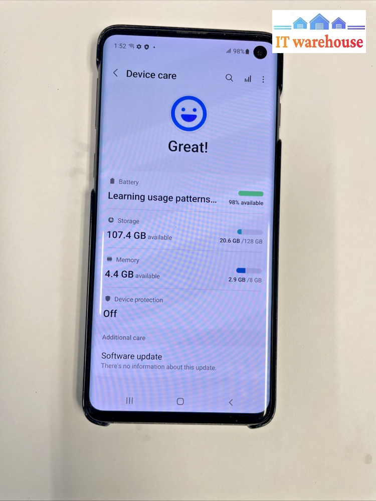 Grade A Smartphone Galaxy S10 SM-G973W 128G Unlocked  Tested  +
