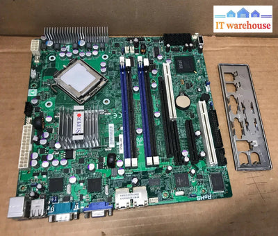 Grade A ~  SUPERMICRO X7SBL-LN2 REV:1.01 INTEL LGA775 DDR2 MICRO ATX MOTHERBOARD