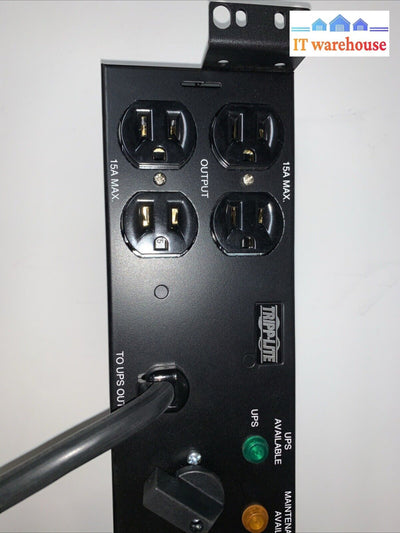 Grade A ~ Tripp Lite PDUB20 PDU Dual Source Hot Swap 100-127V 16A 8 5-15/20R