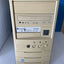 Grade A ~ Vintage Desktop Pc Case With Psu + Cd Rom Floppy Disk Drive Tested
