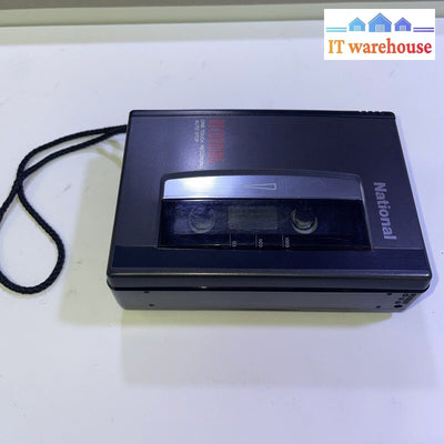 (Grade A)Vintage National RQ-L305 Cassette Tape Player Recorder Portable