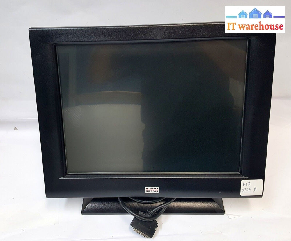 (Grade A)  Wincor Nixdorf BA73 /irTouch 15'' Touchscreen POS Monitor 