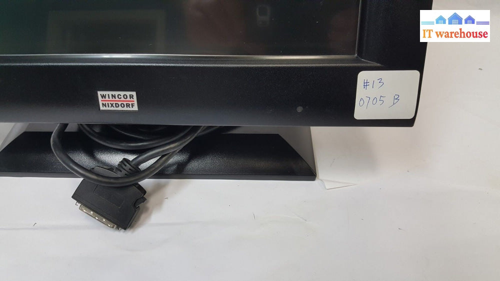(Grade A)  Wincor Nixdorf BA73 /irTouch 15'' Touchscreen POS Monitor 